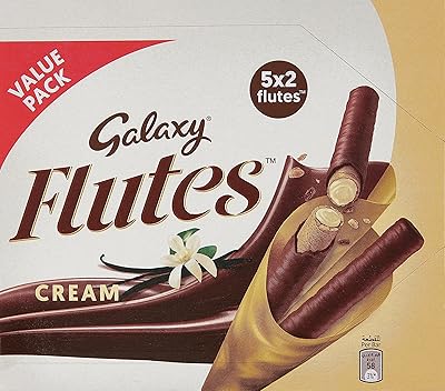 Galaxy flutes crème 225gx5 multipack.. DIAYTAR NIGERIA: Where shopping meets satisfaction with affordable prices and prompt delivery services.