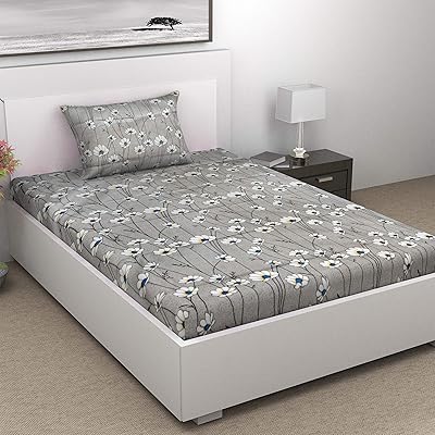 Simple cotton bed sheet Sweet Home Elite with 1 pillowcase (AMZ-S-3016), multicolored.. Discover why thousands choose DIAYTAR NIGERIA for affordable products delivered in less than a week.
