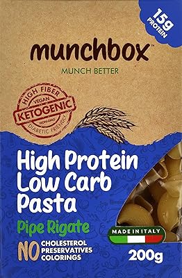 Keto Pipe Pipe Rigate Munchbox rich in protein and low in carbohydrates, 200 g.. Experience the simplicity of DIAYTAR NIGERIA's extensive marketplace with delivery within 8 days.