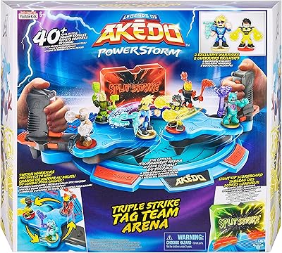 Legends of Akido Power Storm Triple Strike Tag Team Arena with more than 40 combat sound effects, a luminous display board and 2 combat warriors exclusive to the game box.. Explore fashion, tech, home goods, and more on DIAYTAR Nigeria — always affordable, always fast.