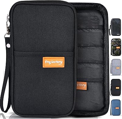 Cartes and passports in unisex polyester for adults, organizing portfolio for daily use and international trips with 4 locations for passport and 5 cards, black, modern locations.. DIAYTAR NIGERIA: Your trusted marketplace that combines variety, affordability and reliable shipping.