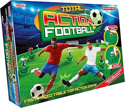 Ideal | Total Action Football: Fast table football game | Family games | For 2 to 4 players | 6 years and over.. DIAYTAR Nigeria combines variety, affordability, and speed — making your online shopping experience not only enjoyable but also cost-effective.