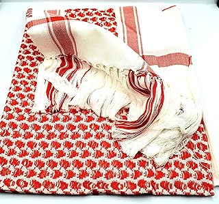 Zuluf Arafat shawl Arabic slum Keffiyeh shemagh desert Palestine Aseel Middle East red, red, l.. Find everything you need at prices you'll love with DIAYTAR NIGERIA's comprehensive e-commerce platform.