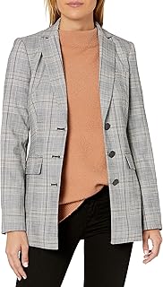 Women's jacket with notched collar and Karl Lagerfeld Paris pattern.. DIAYTAR NIGERIA: Where thousands of products meet affordable prices and reliable 5-8 day delivery.