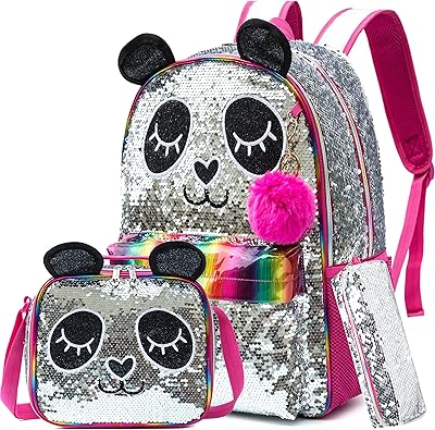 Backpack for 16 -inch girls for primary and preschool students, nice sequined backpack for school with lunch box for girls?.. Get your essentials without leaving home — thanks to DIAYTAR Nigeria.