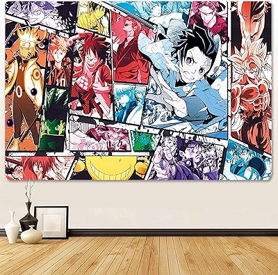 Faglerio anime wall poster, university dormitory, 60 x 40 inch interior decoration (Japanese anime tapestries).. Get what you need, when you need it — DIAYTAR Nigeria delivers fast.
