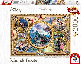Schmidt Thomas Kinkade: Disney Puzzle Dreamz Collection (2000 pieces).. DIAYTAR NIGERIA delivers more than products - we deliver affordable solutions within days.